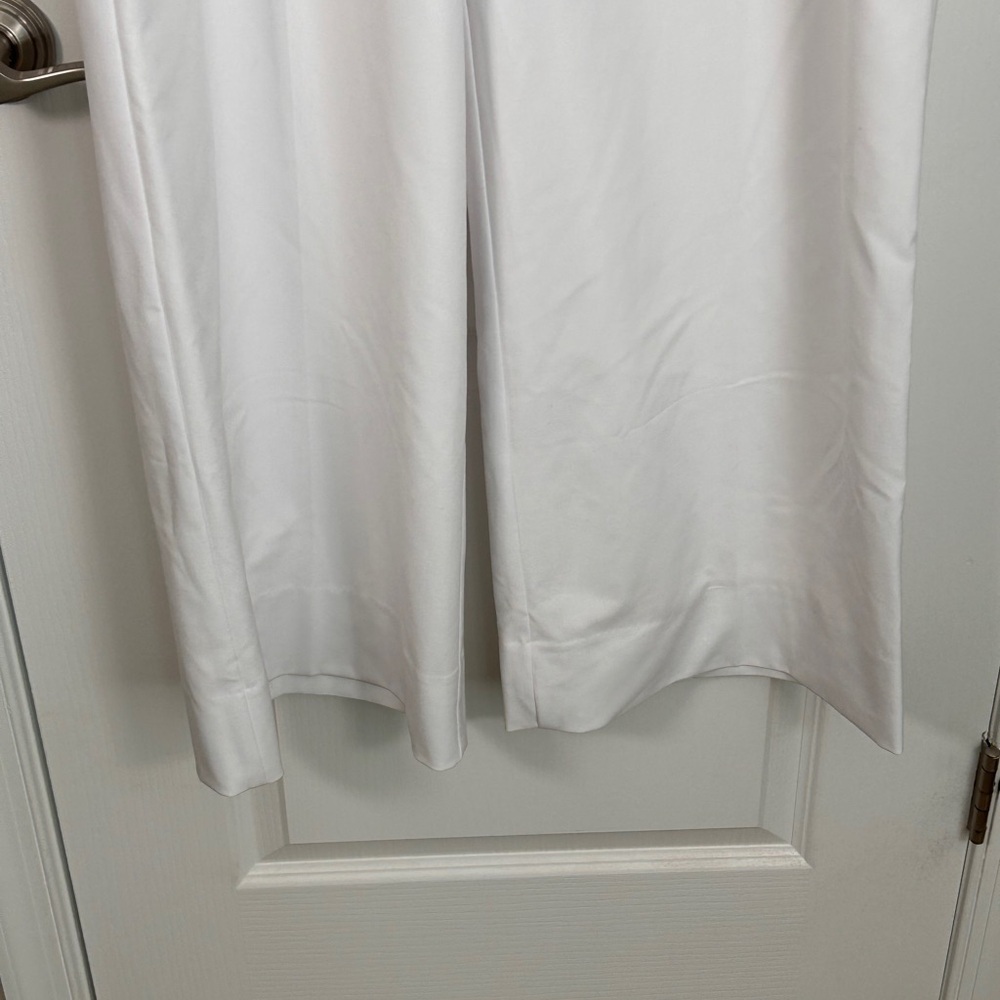 The Limited Lean Bootcut Lined Cuffed White Trouser 14 - Picture 5 of 11